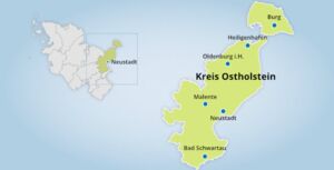 Landkarte Ostholstein