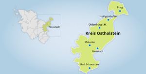 Landkarte Ostholstein